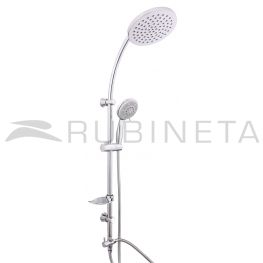 Набор д/душа (стойка1090мм+2лейки+шланг1,5м) Stream (Литва) №01893 