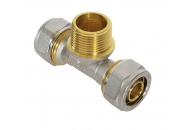 Тройник м/пл 20*3/4*20 ц/ш/ц Stout №00401