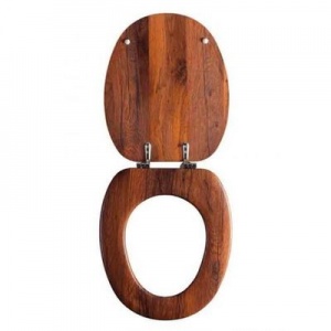 Сиденье д/унитаза МДФ/микролифт дуб сокальный КД-06м ОРИО №04607