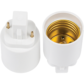 Переходник с G24d на E27 №06487