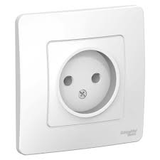Розетка 1м СП б/з (бел) в сборе 16А IP20 Blanca SchE №06706