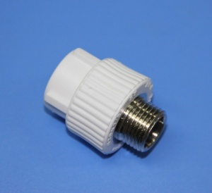 Муфта белая PPRC комбинир.НР 25*1/2 (Pro Aqua) №00647