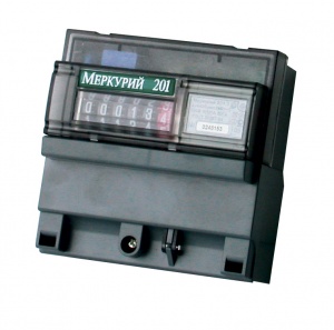 Счётчик Меркурий-201.5 (5-60А) 1ф 1тар №02526