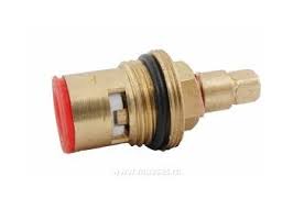 Кран-букса мет/керам 1/2" квадрат с доп/р (имп.см) №05555