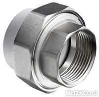 Муфта PPRC разъёмн ВР 63*2 (Pro Aqua) №07755