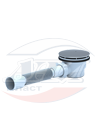 Сифон АНИ д/душ/под 1 1/2"*90 h65 с г/тр 375*40/50 Е325С №02377