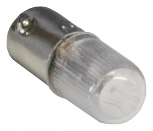 Лампа сменная неон 240В красная №05315