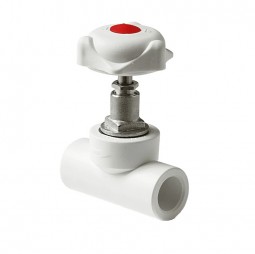 Вентиль белый PPRC 25 (Pro Aqua) №11271