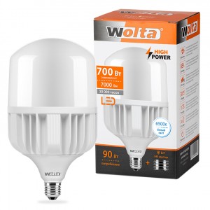 Лампа св/диод Е27/Е40 90W 6500К Wolta №05261