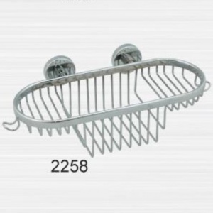 Мыльница для ванны трехсекционная "LONG" 2258 №01827