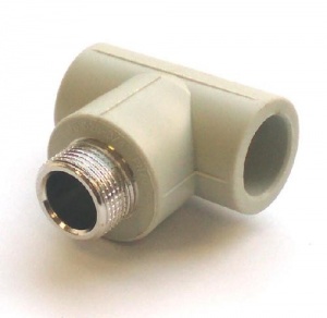 Тройник PPRC комб НР 25*3/4 (Ekoplast) №02637