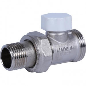 Клапан д/радиат 1/2*3/4" ЕК прямой Stout №06368