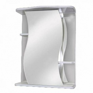 Зеркало-шкаф "Белла 55" пвх (Бриз) №10548