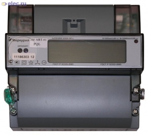 Счётчик Меркурий-236 ART-01 PQL (5-60А) 3ф 2тар №07542
