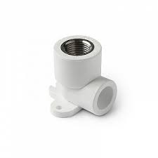 Угольник белый PPRC установоч ВР 25*1/2 (Pro Aqua) №00310