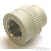 Муфта PPRC комб ВР 40*1 1/4 (Pro Aqua) №05775