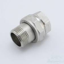 Муфта перех американка прям 2" хром №07041
