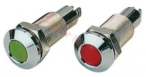 Лампа сигнальная зеленая 220V №01695