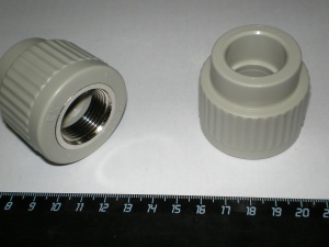 Муфта PPRC комб ВР 25*3/4 (Ekoplast) №02608