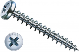 Саморез SPAX-S оц унив полукр 6,0*50 №10303