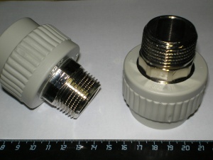 Муфта PPRC комбинир.НР 32*1 (Ekoplast) №02607