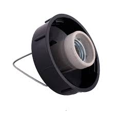 Патрон Е-27 керамика подвесной с карб.чашкой НСП 01-60 №07023