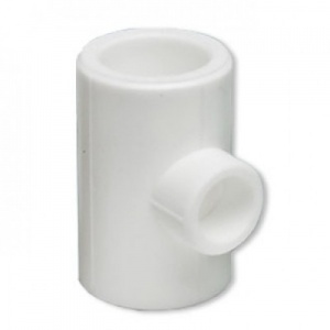 Тройник белый PPRC перех 40*32*40 (Pro Aqua) №05128