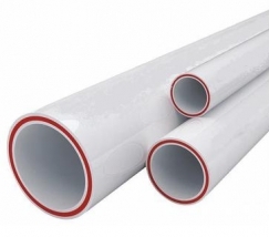 Труба белая SDR6 40*6,7 армир стеклов Rubis (Pro Aqua) №06924