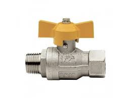 Кран ГАЗ шаровой 3/4" г/ш бабочка Itap073 №02024