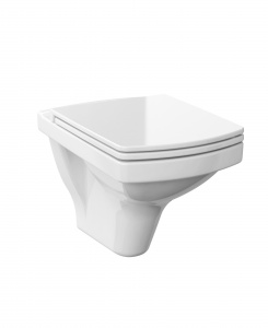 Унитаз подвесной Cersanit "Easy" б/сиденья белый №02868