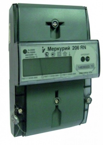 Счётчик Меркурий-206 RN 2тар. 1ф 5-60А ДИН 6мод. №04540