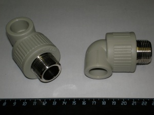 Угольник PPRC комб НР 20*3/4 (Ekoplast) №02620