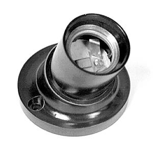 Патрон Е-27 карболит настенный №00162