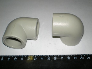 Угольник PPRC 90 25 (Ekoplast) №02598