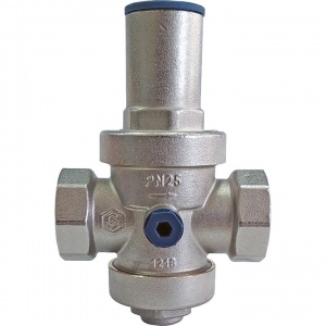 Регулятор давления 1" г/г 1-6бар с вых д/ман ROMMER №09013