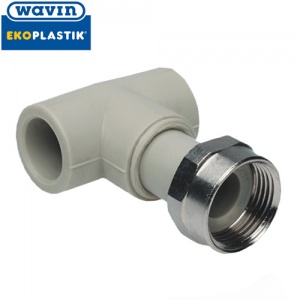 Тройник PPRC с накид. гайкой ВР 32*1 (Чехия) №05688