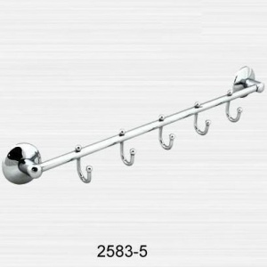 Полотенцедержатель трубчатый 5 крючков "OTEL" 2583-5 №01805