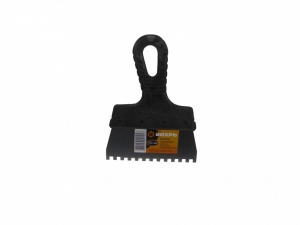 Шпатель зубч 6*6 150 мм нерж/пласт Вихрь №04445