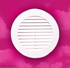 Решётка вент встр кругл d200мм с фланцем d150мм 15РК №01555