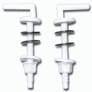 Крепление к сиденью пластик d10мм "Виктория" (к-т 2шт) №02264