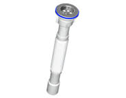 Сифон гофра д/мойки мет/вып 1 1/4"х40/50 (L800мм) G206 АНИ №04830