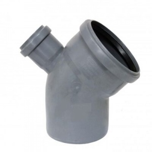 Отвод ПП ДУ-110/50*45` фронтальный вверх №00260