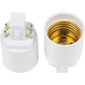 Переходник с G24q на E27 №05073