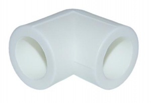 Угольник белый PPRC 90 40 (Pro Aqua) №05069