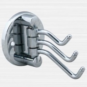 Крючок тройной поворотный с заглушками "0000" 0056 №02165