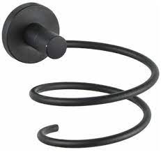 Держатель фена чёрный 2235-ВР LONG №02963