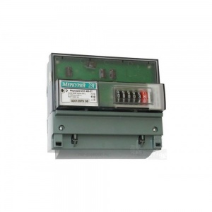 Счётчик Меркурий-231 AМ-01 I(5-60А) 3ф 1тар ДИН №06552