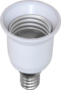 Переходник с Е14 на Е27 №02572