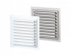 Решётка вент накл 3434С (340*340) №01609