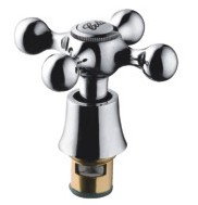 Кран-букса мет/керам 1/2" с мах "Крест" (имп.см) №07181